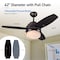 Commercial Cool 42 Ceiling Fan 3-Blade With Pull Chain And Light Kit CCF43P40 - alternate 7